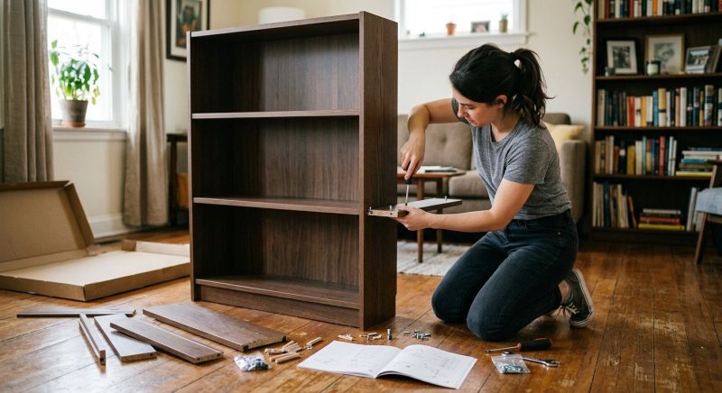 Bookshelf Assembly in Olathe, KS