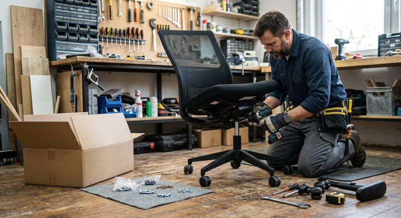 Office Chair Assembly in Olathe, KS