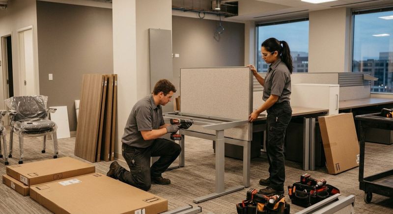 Office Desk Assembly in Denver, CO