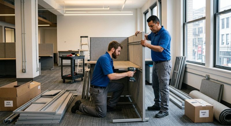 Office Desk Assembly in Littleton, CO